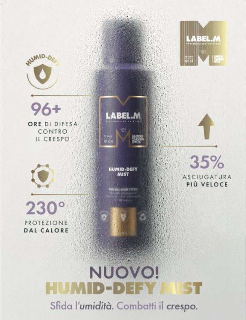 CEAȚĂ CARE SFIDĂ UMEDEA: noul scut invizibil împotriva umidității și frizz-ului - LABEL.M